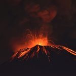 Vulcão Popocatépetl - Erupção