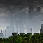 poluição atmosférica na natureza